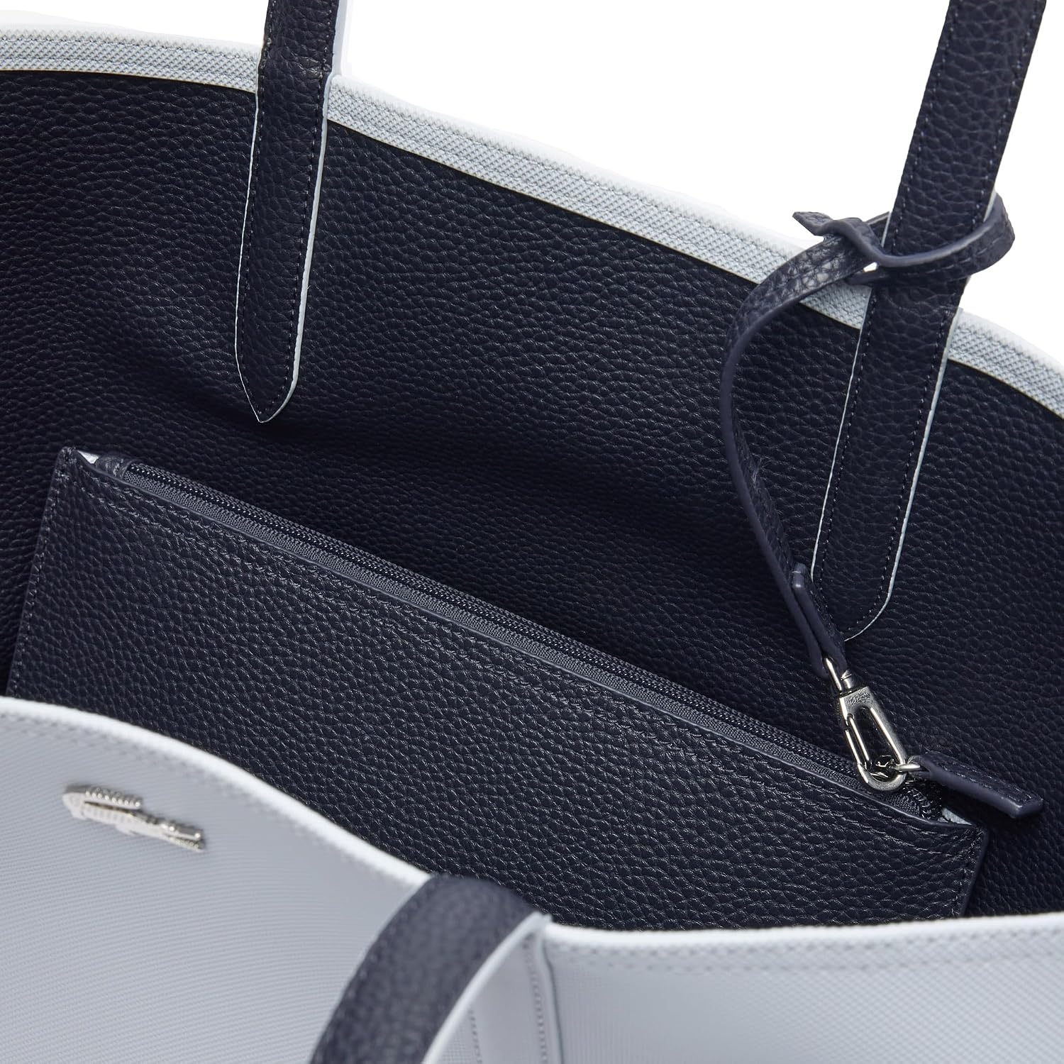 image:imageLacoste Womens Anna Large Reversible Tote BagLilac Dark Sapphire