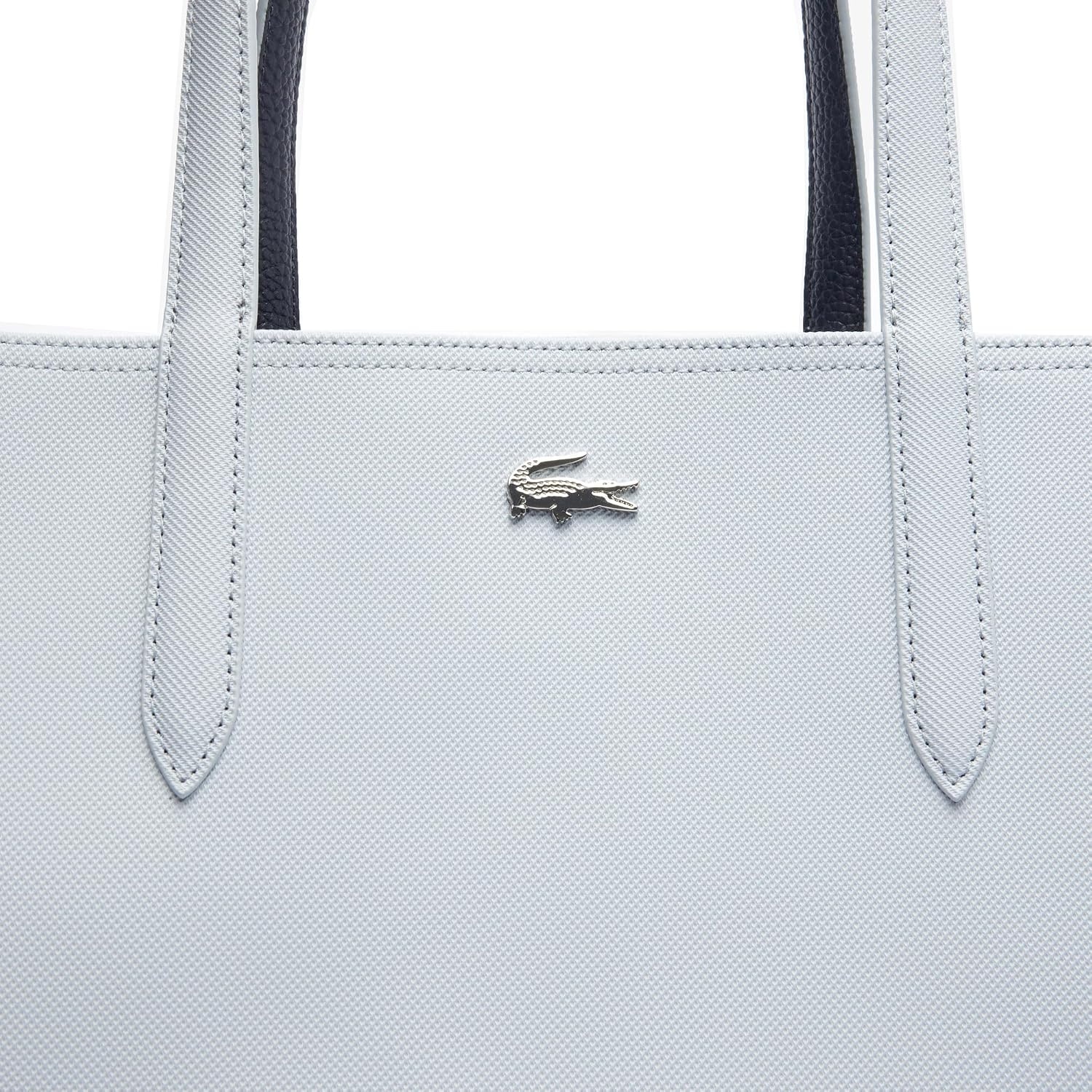 image:imageLacoste Womens Anna Large Reversible Tote BagLilac Dark Sapphire