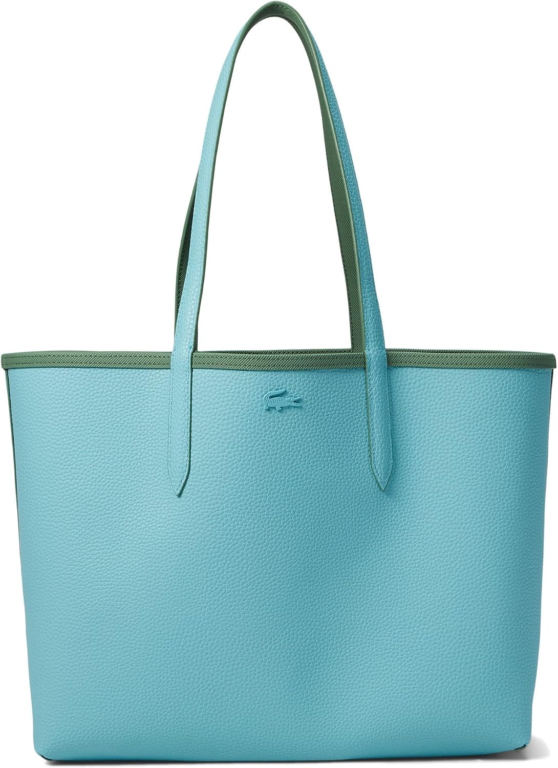 image:imageLacoste Womens Anna Large Reversible Tote BagMintSage Green