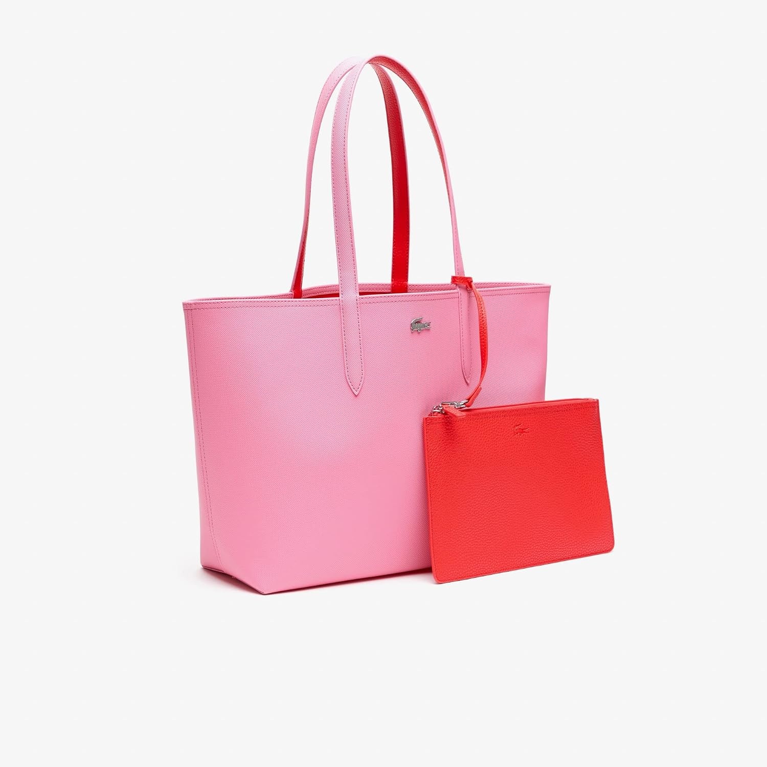 image:imageLacoste Womens Anna Large Reversible Tote BagReseda Corrida
