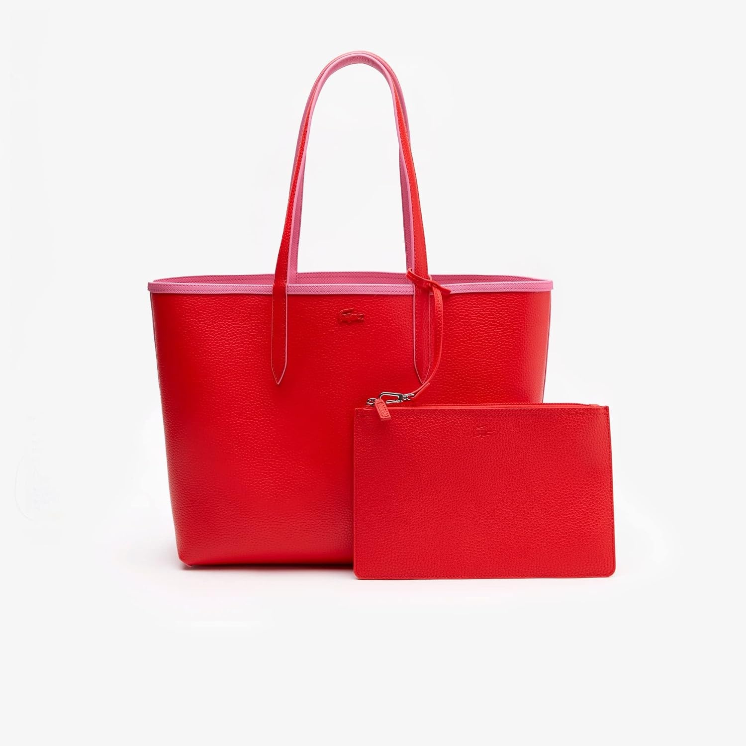 image:imageLacoste Womens Anna Large Reversible Tote BagReseda Corrida