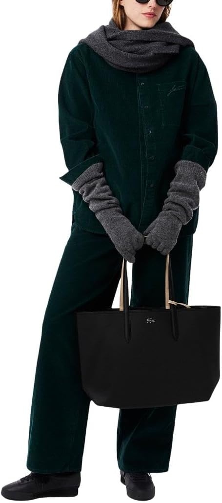 image:imageLacoste Womens Anna Large Reversible Tote BagTuaregGrey Chinecalla