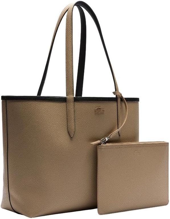 image:imageLacoste Womens Anna Large Reversible Tote BagTuaregGrey Chinecalla