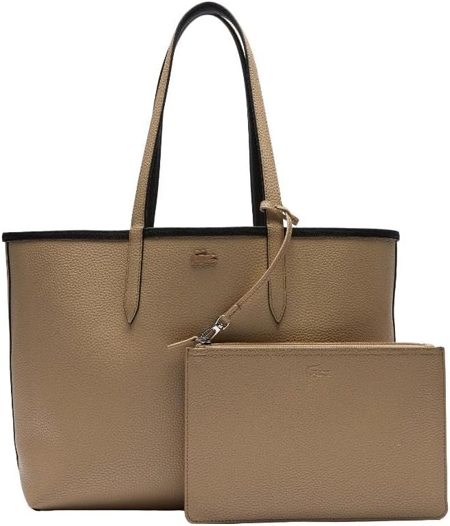 image:imageLacoste Womens Anna Large Reversible Tote BagTuaregGrey Chinecalla