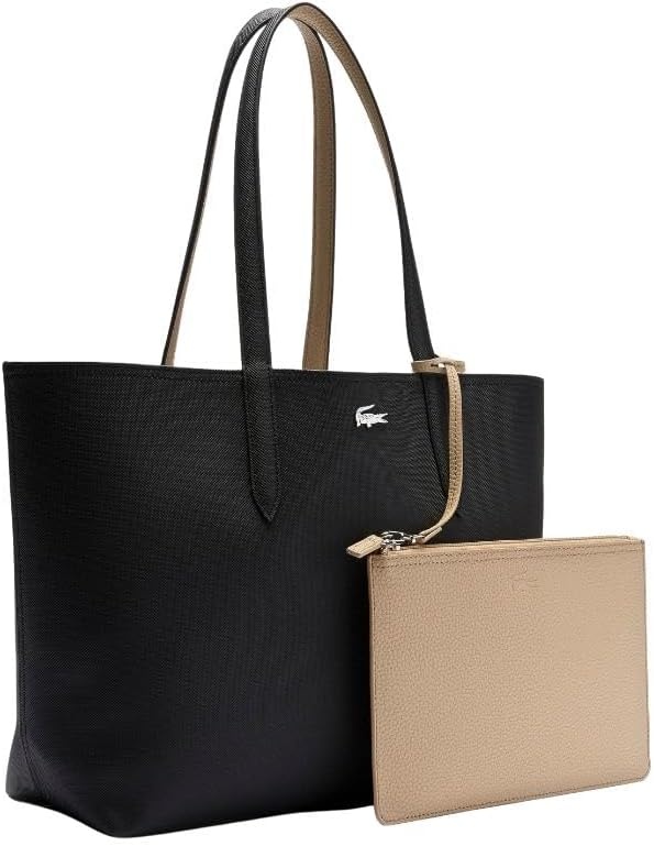 image:imageLacoste Womens Anna Large Reversible Tote BagTuaregGrey Chinecalla