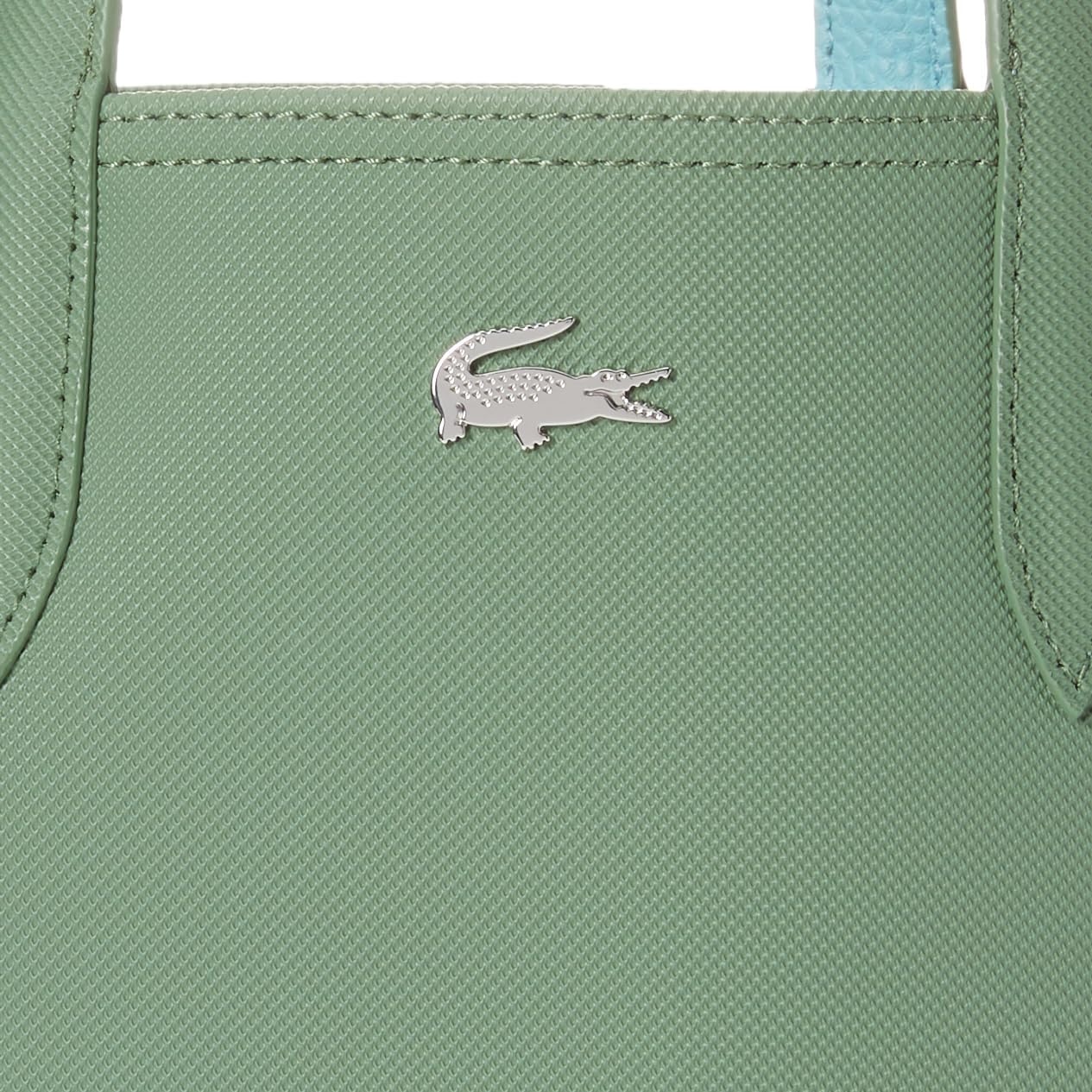 image:imageLacoste Womens Anna Large Vertical Tote BagMintSage Green