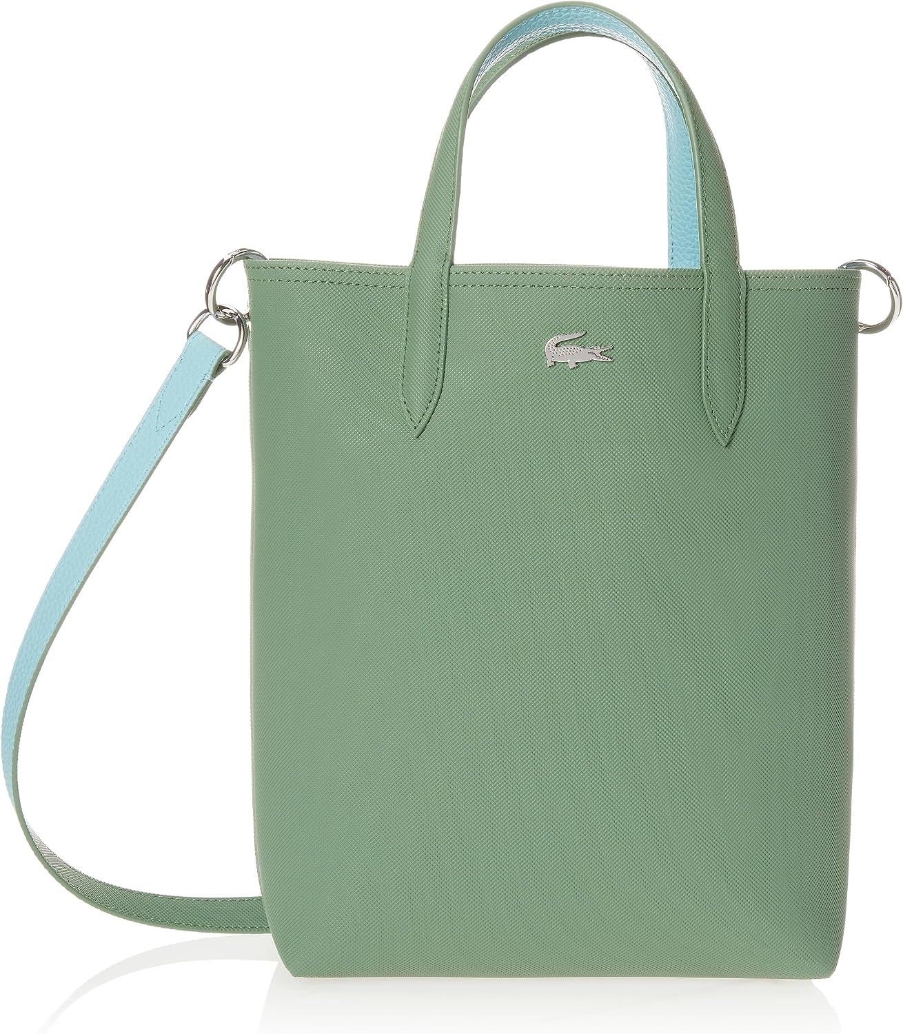 image:imageLacoste Womens Anna Large Vertical Tote BagMintSage Green