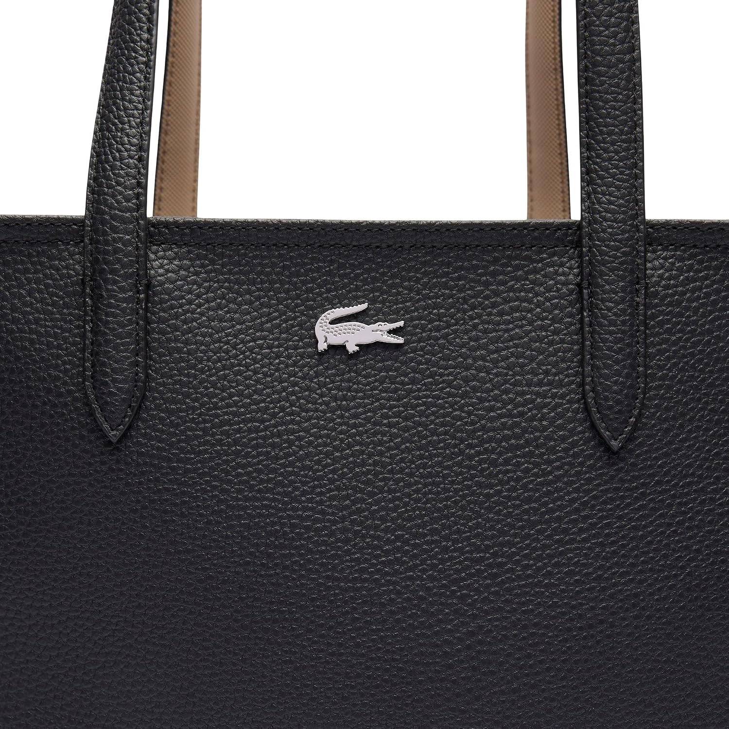 image:imageLacoste Womens Anna Zipped ToteNoir Krema