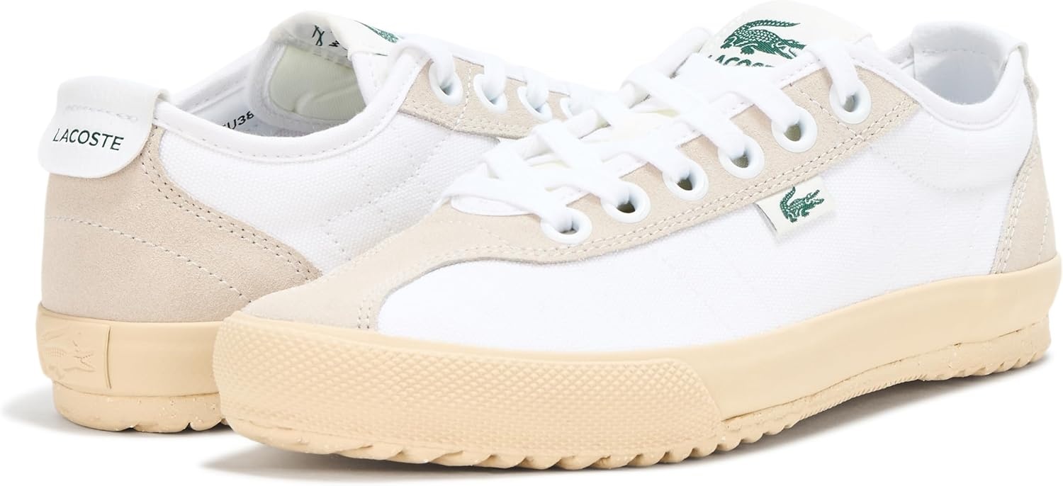 image:imageLacoste Womens Backslam SneakerWhiteLight Tan
