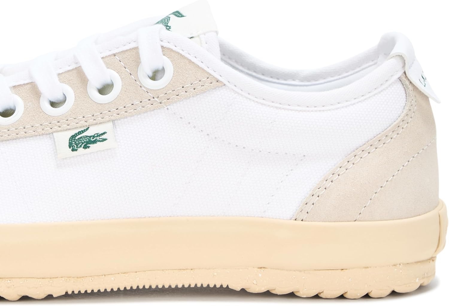 image:imageLacoste Womens Backslam SneakerWhiteLight Tan