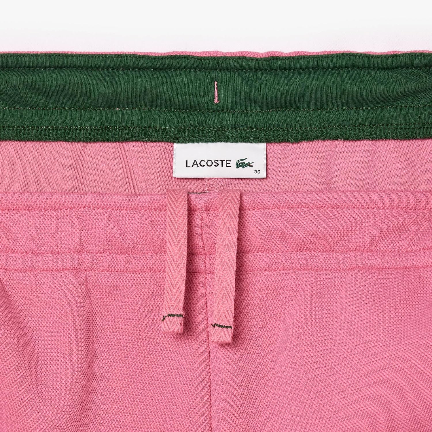 image:imageLacoste Womens Blended Cotton Jogging PantsReseda Pink
