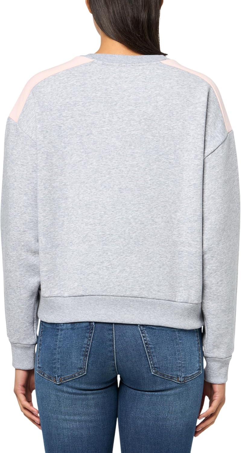 image:imageLacoste Womens Brushed Fleece Crew Neck SweatshirtGrey