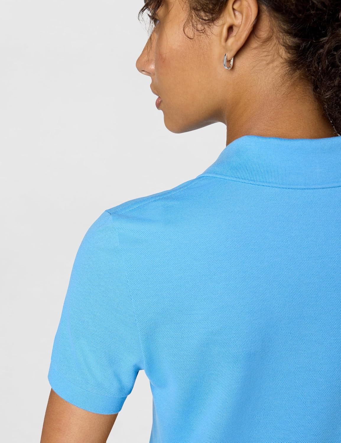 image:imageLacoste Womens Classic Fit Short Sleeve Petit Piqu PoloArgentine Blue