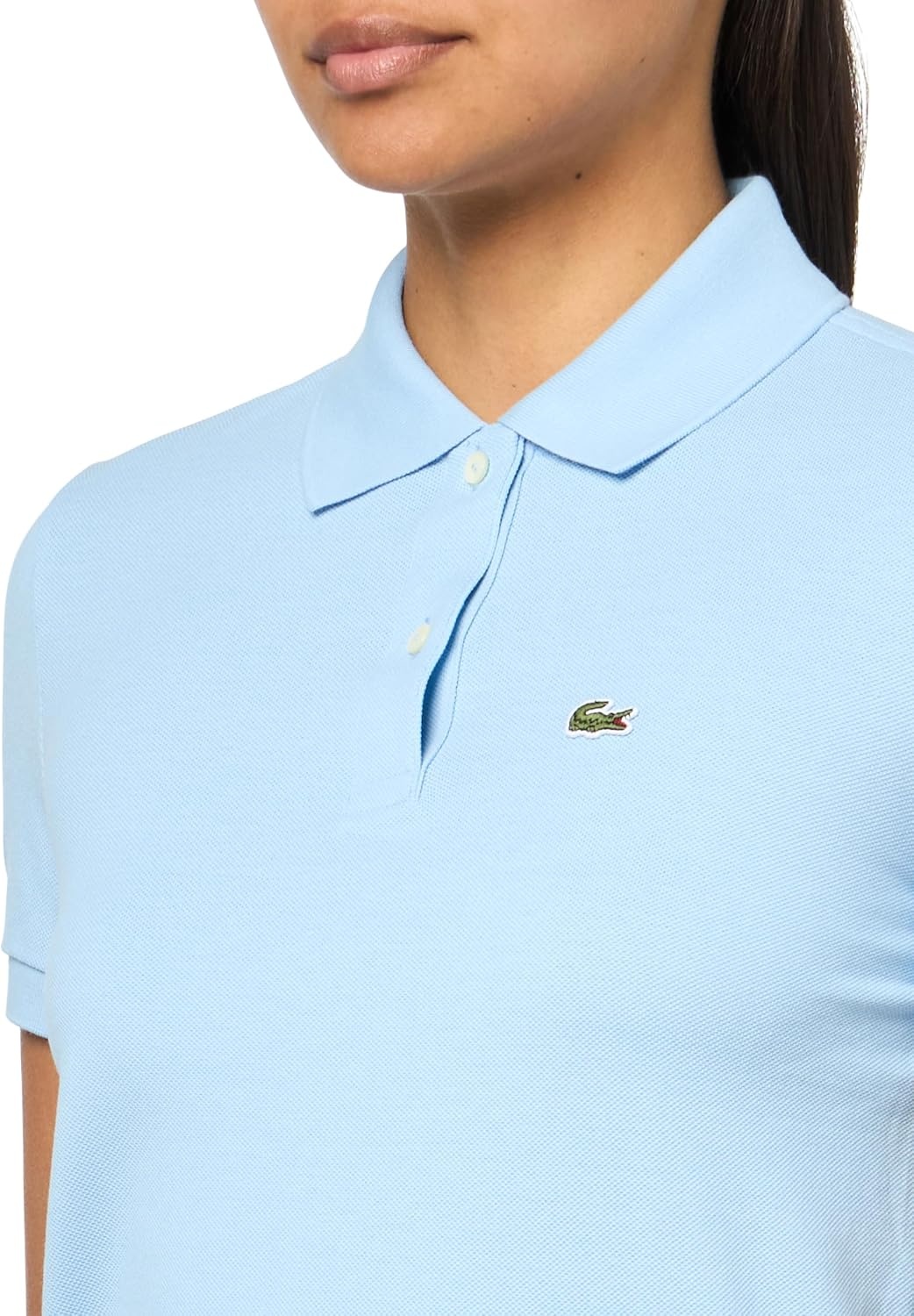 image:imageLacoste Womens Classic Fit Short Sleeve Petit Piqu PoloClassic Blue