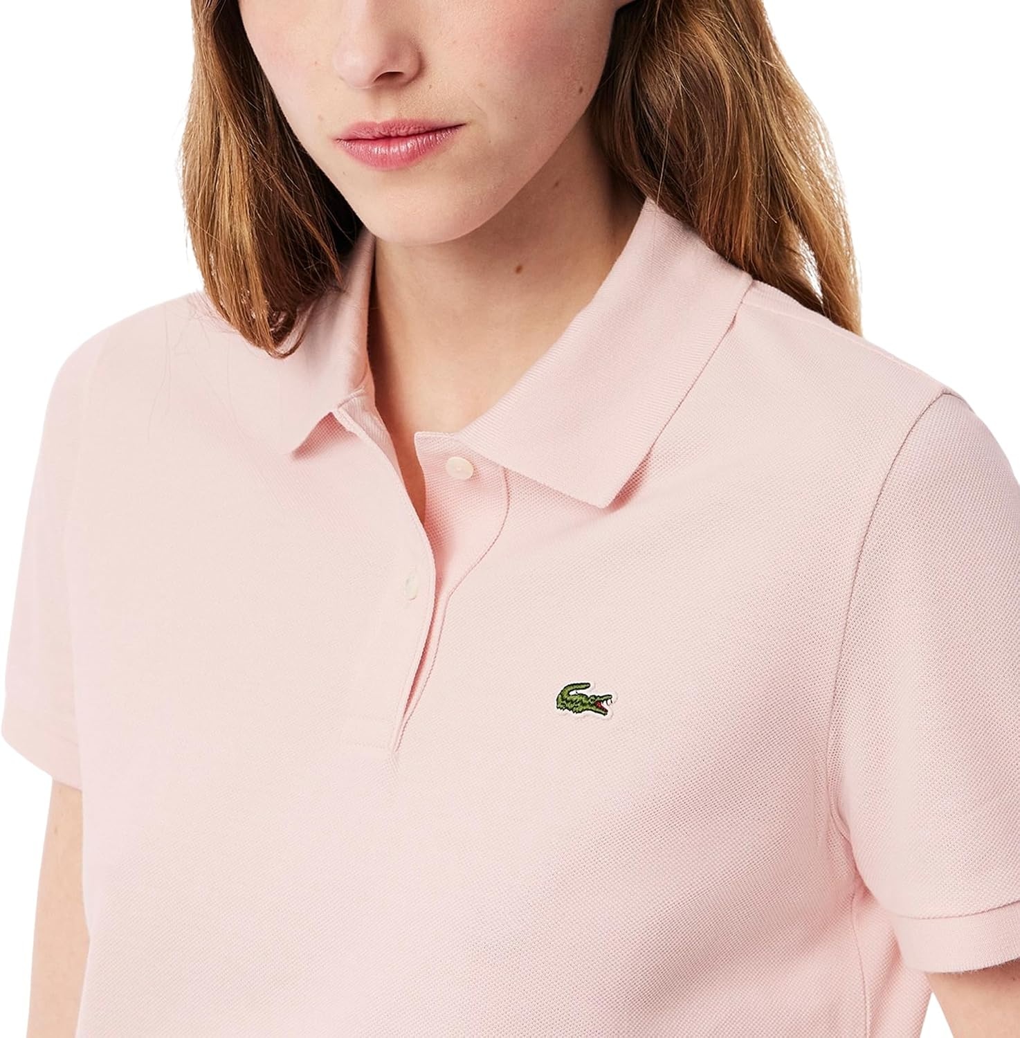 image:imageLacoste Womens Classic Fit Short Sleeve Petit Piqu PoloNidus