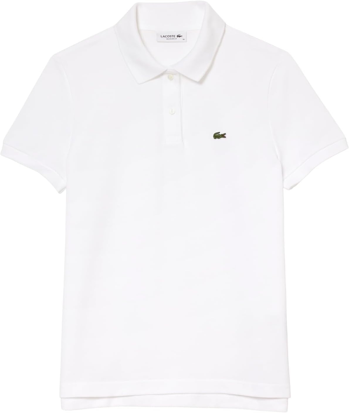 image:imageLacoste Womens Classic Fit Short Sleeve Petit Piqu PoloWhite