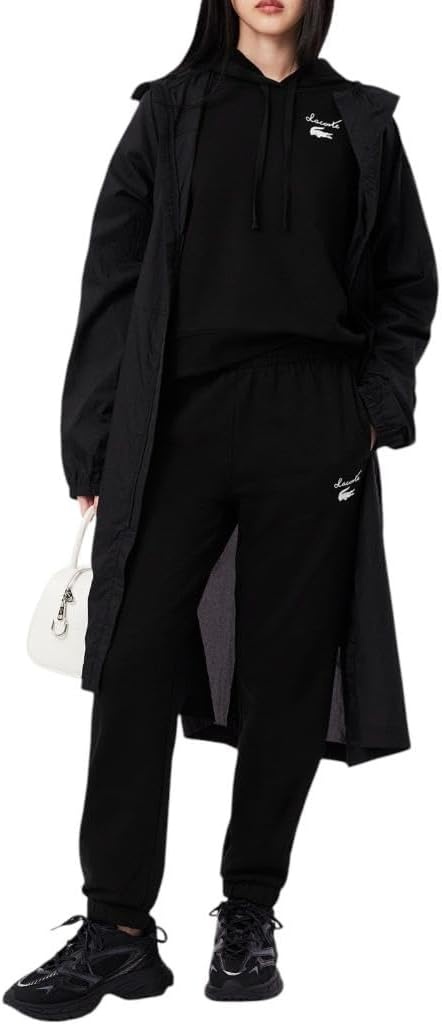 image:imageLacoste Womens Core Collection Straight Fit Track PantsBlack