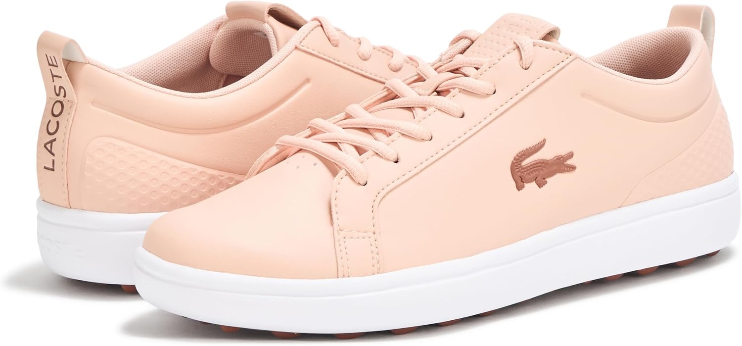 image:imageLacoste Womens G Elite SneakerLight PinkWhite