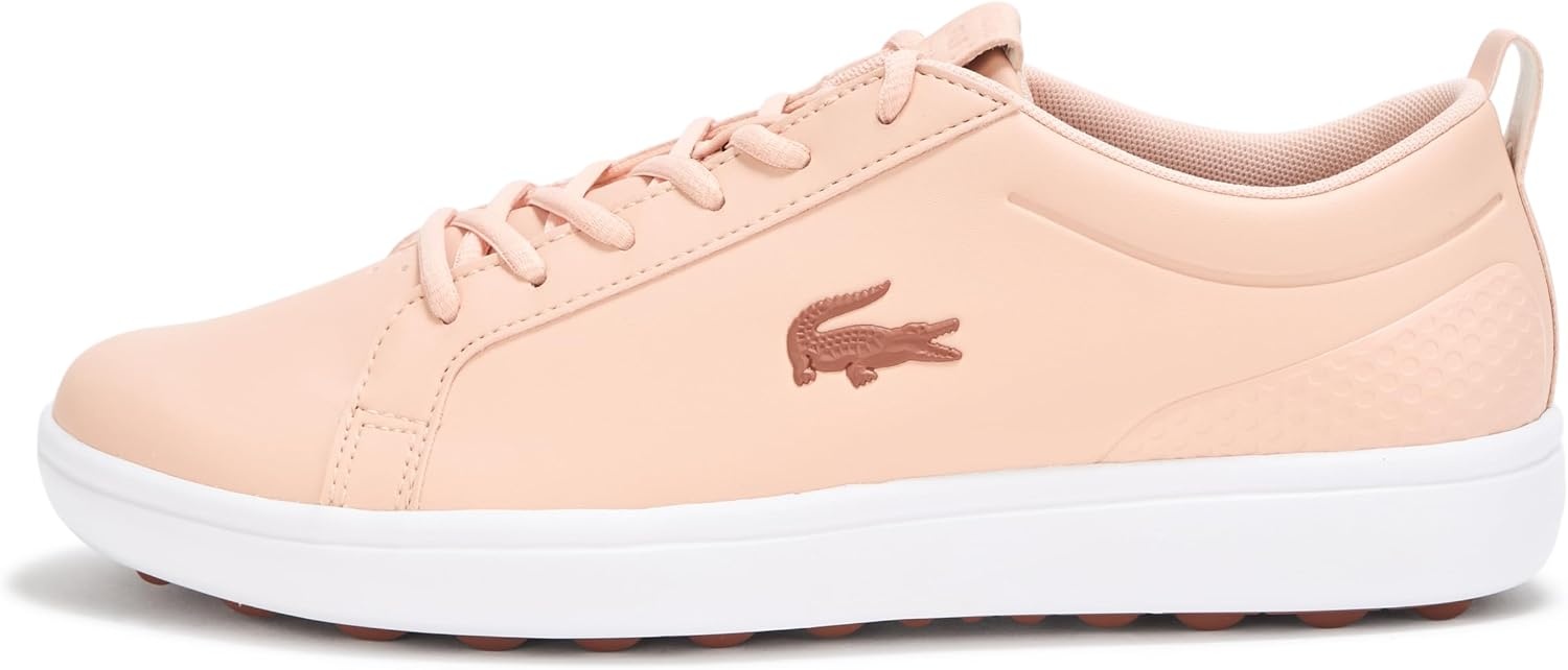 image:imageLacoste Womens G Elite SneakerLight PinkWhite