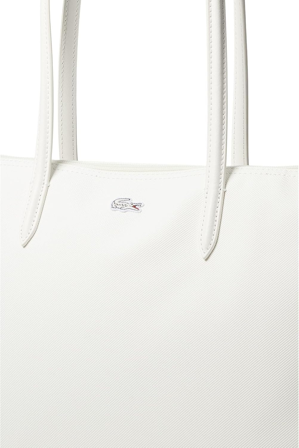 image:imageLacoste Womens L1212 Concept Vertical Shopping BagClean White