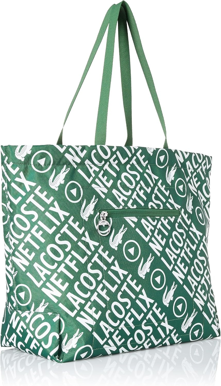image:imageLacoste Womens L1212 Concept Vertical Shopping BagGreenWhite
