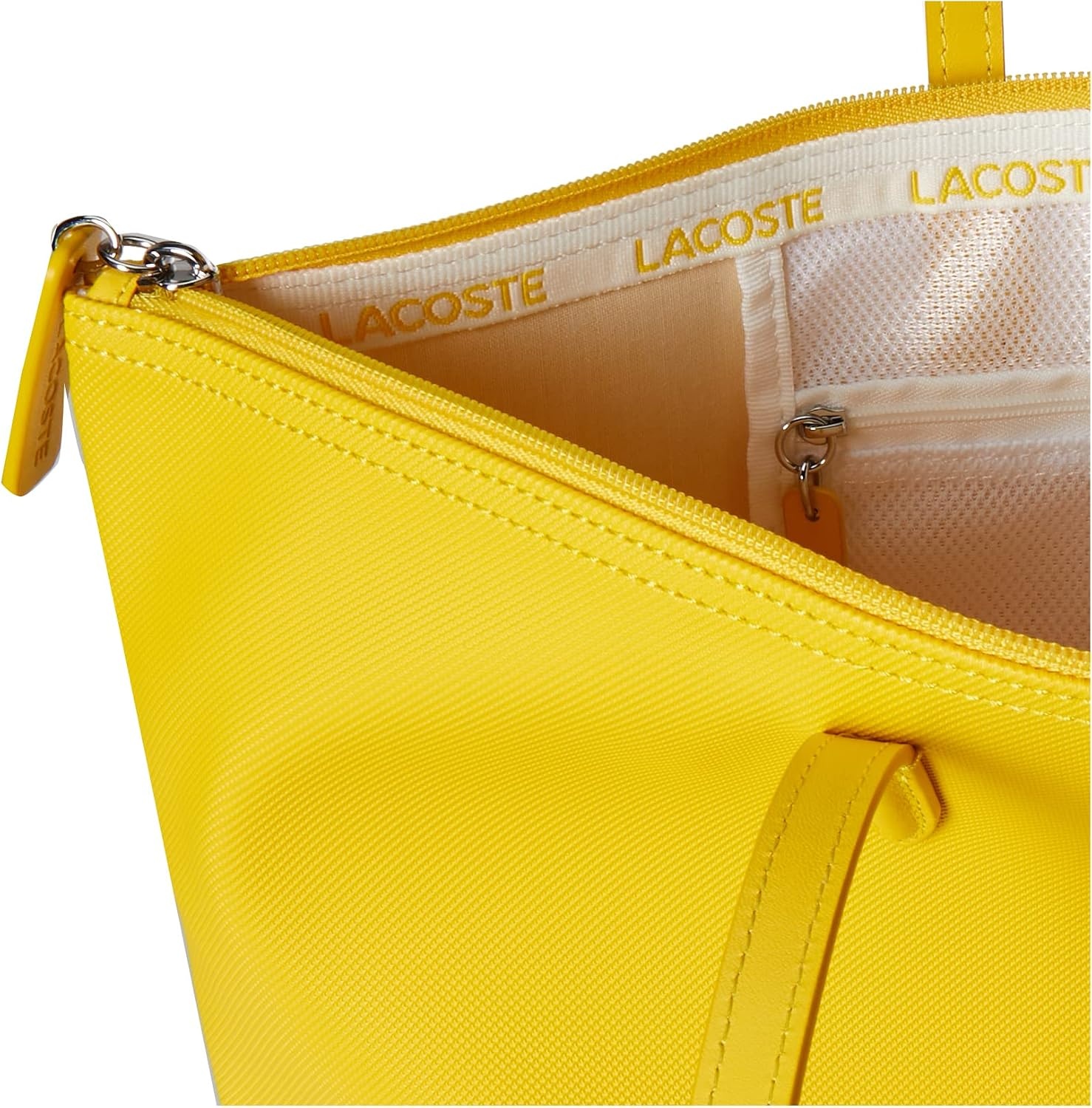 image:imageLacoste Womens L1212 Concept Vertical Shopping BagPistil Yellow