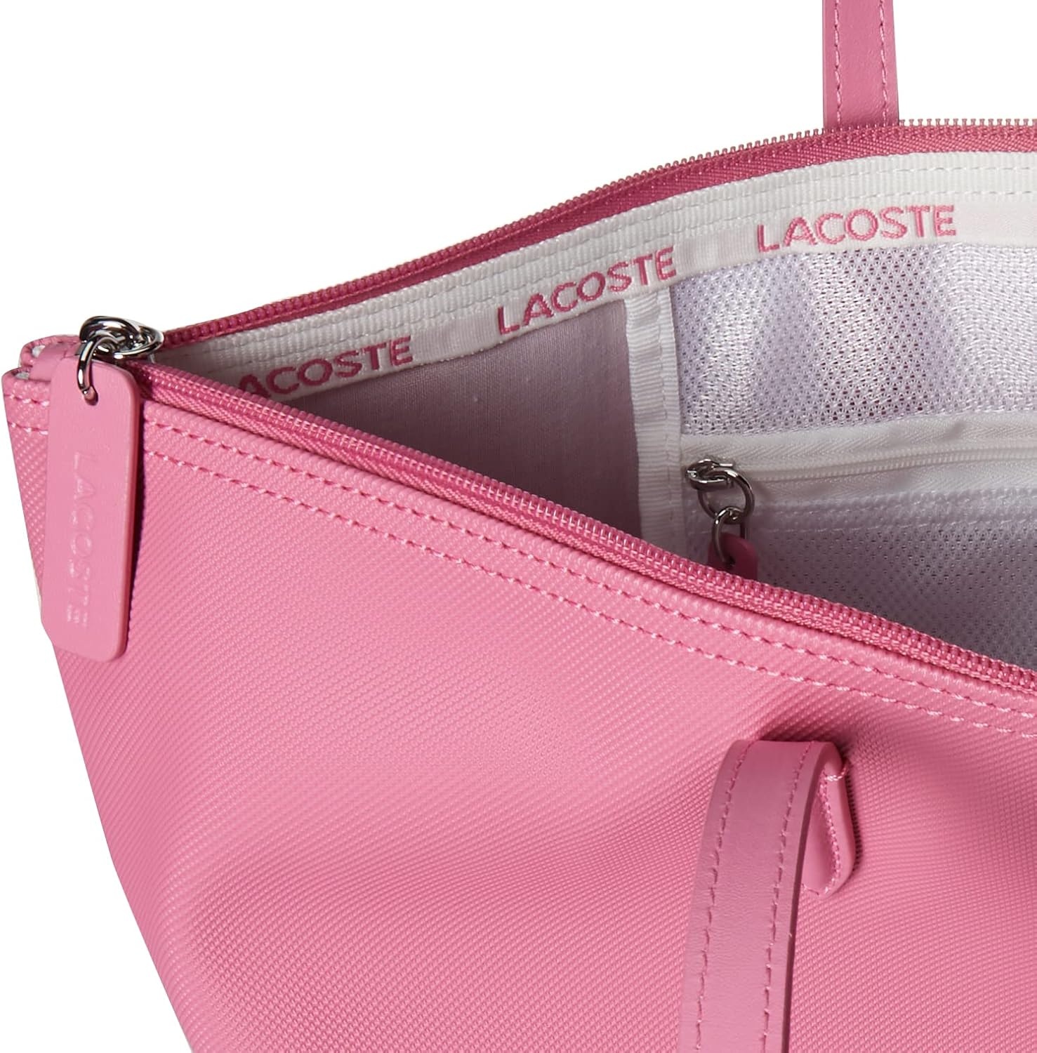 image:imageLacoste Womens L1212 Concept Vertical Shopping BagSage Grey