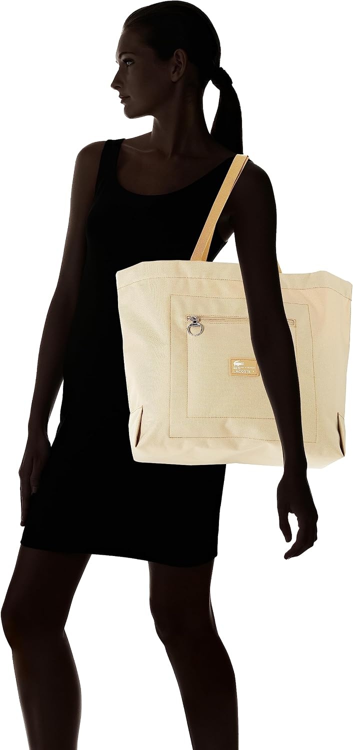 image:imageLacoste Womens L1212 Concept Vertical Shopping BagSoft Sage