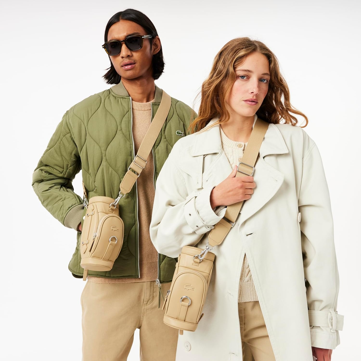 image:imageLacoste Womens Mini Meldane Purse with Zipped PocketViennese