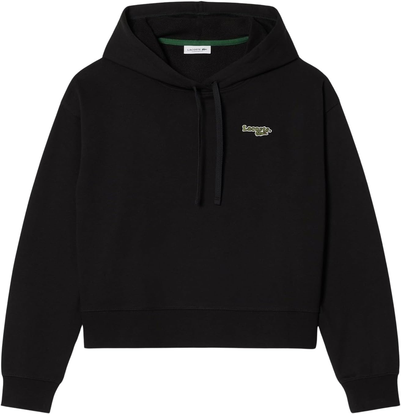 image:imageLacoste Womens Oversized HoodieBlack