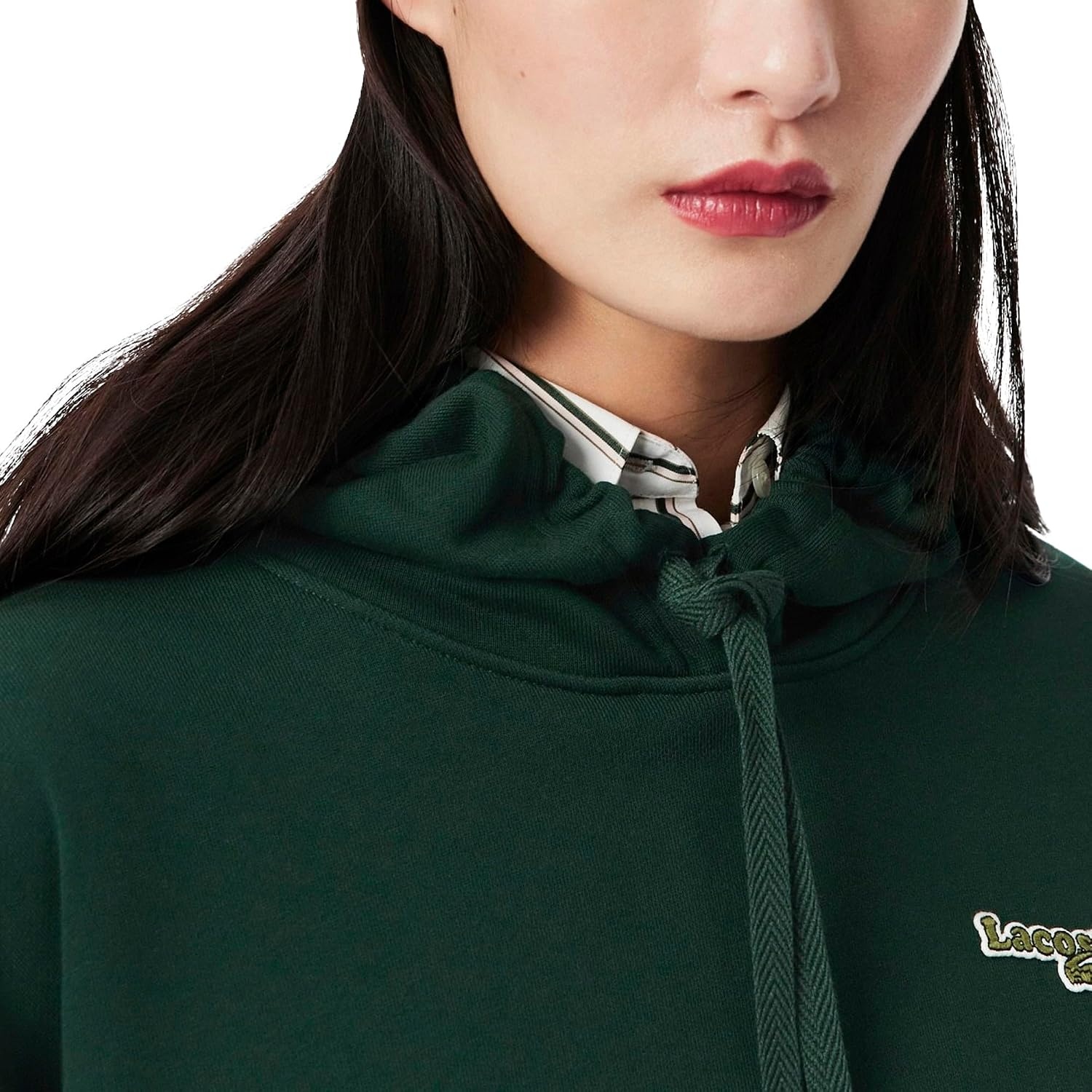 image:imageLacoste Womens Oversized HoodieGreen