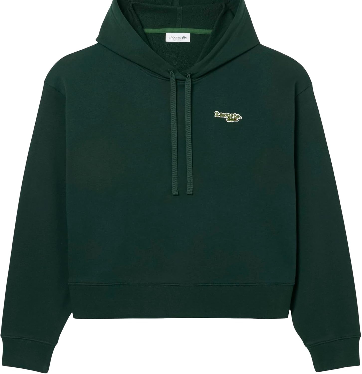 image:imageLacoste Womens Oversized HoodieGreen