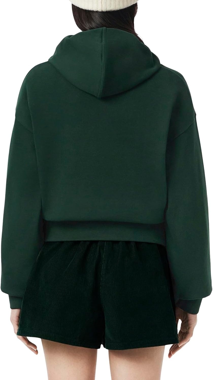 image:imageLacoste Womens Oversized HoodieGreen