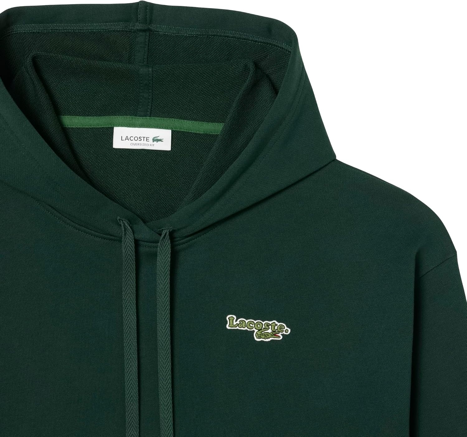 image:imageLacoste Womens Oversized HoodieGreen