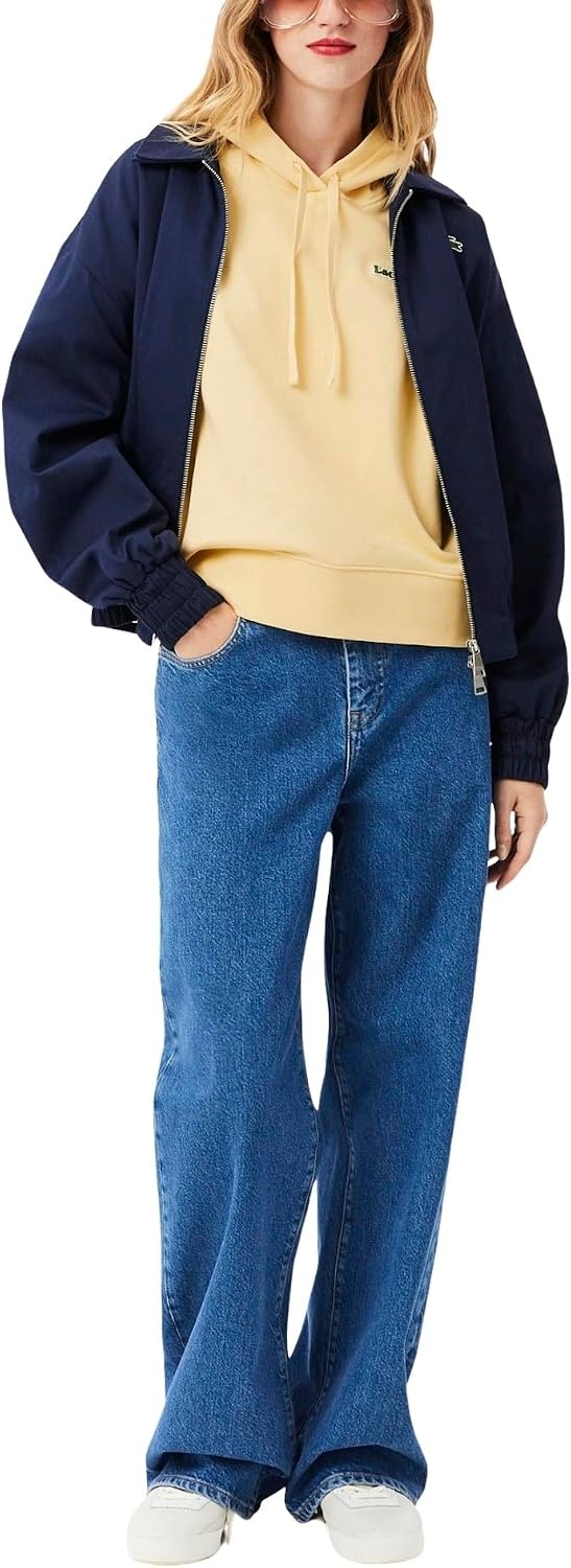image:imageLacoste Womens Oversized HoodieSesame Yellow