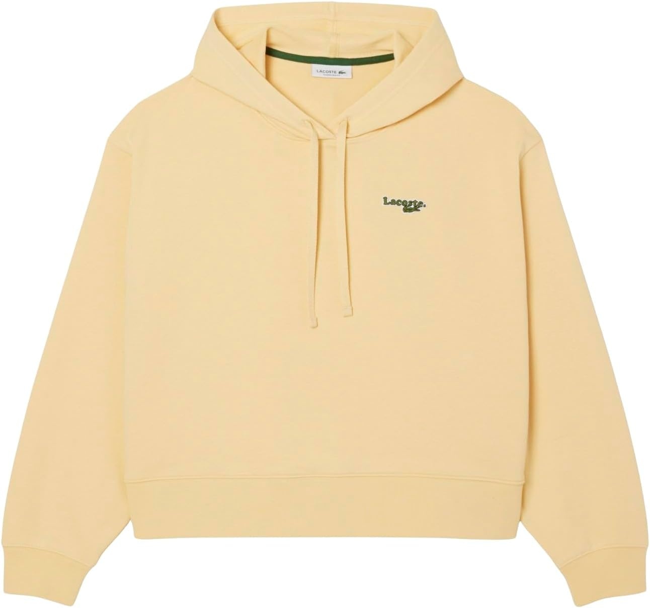 image:imageLacoste Womens Oversized HoodieSesame Yellow
