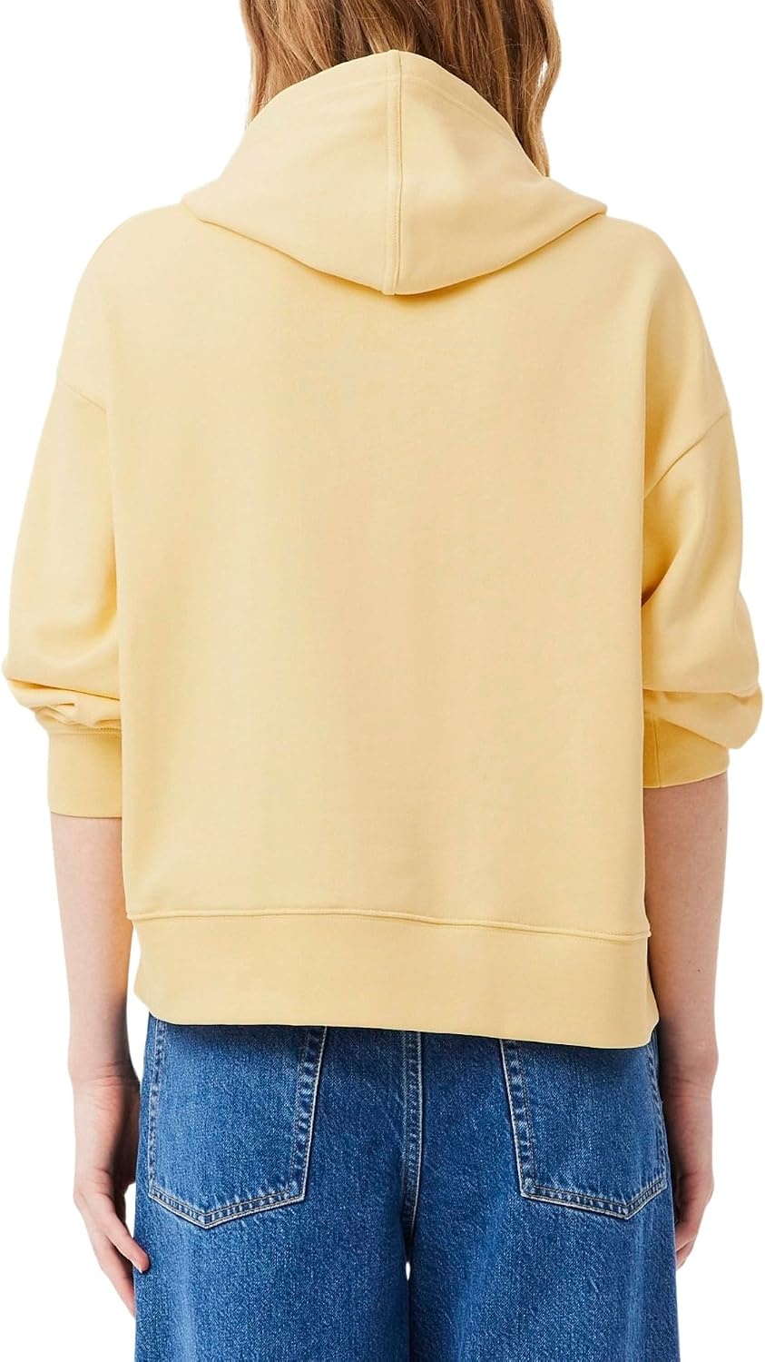 image:imageLacoste Womens Oversized HoodieSesame Yellow
