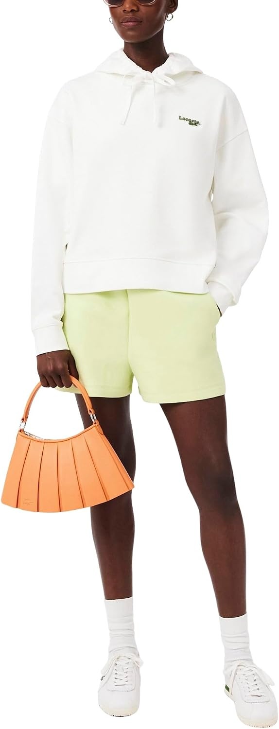 image:imageLacoste Womens Oversized HoodieWhite