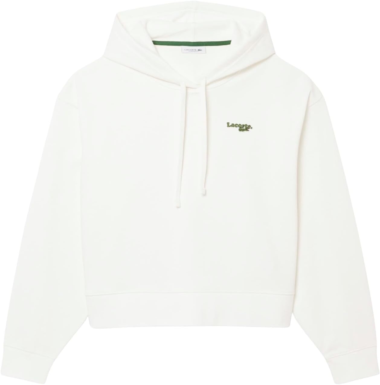 image:imageLacoste Womens Oversized HoodieWhite