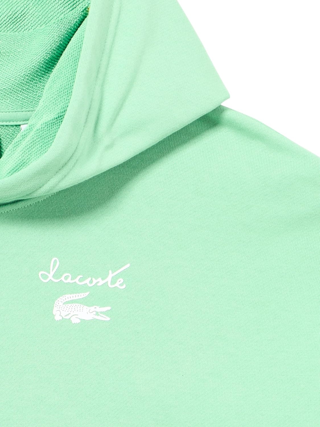 image:imageLacoste Womens Oversized Logo HoodieGreen