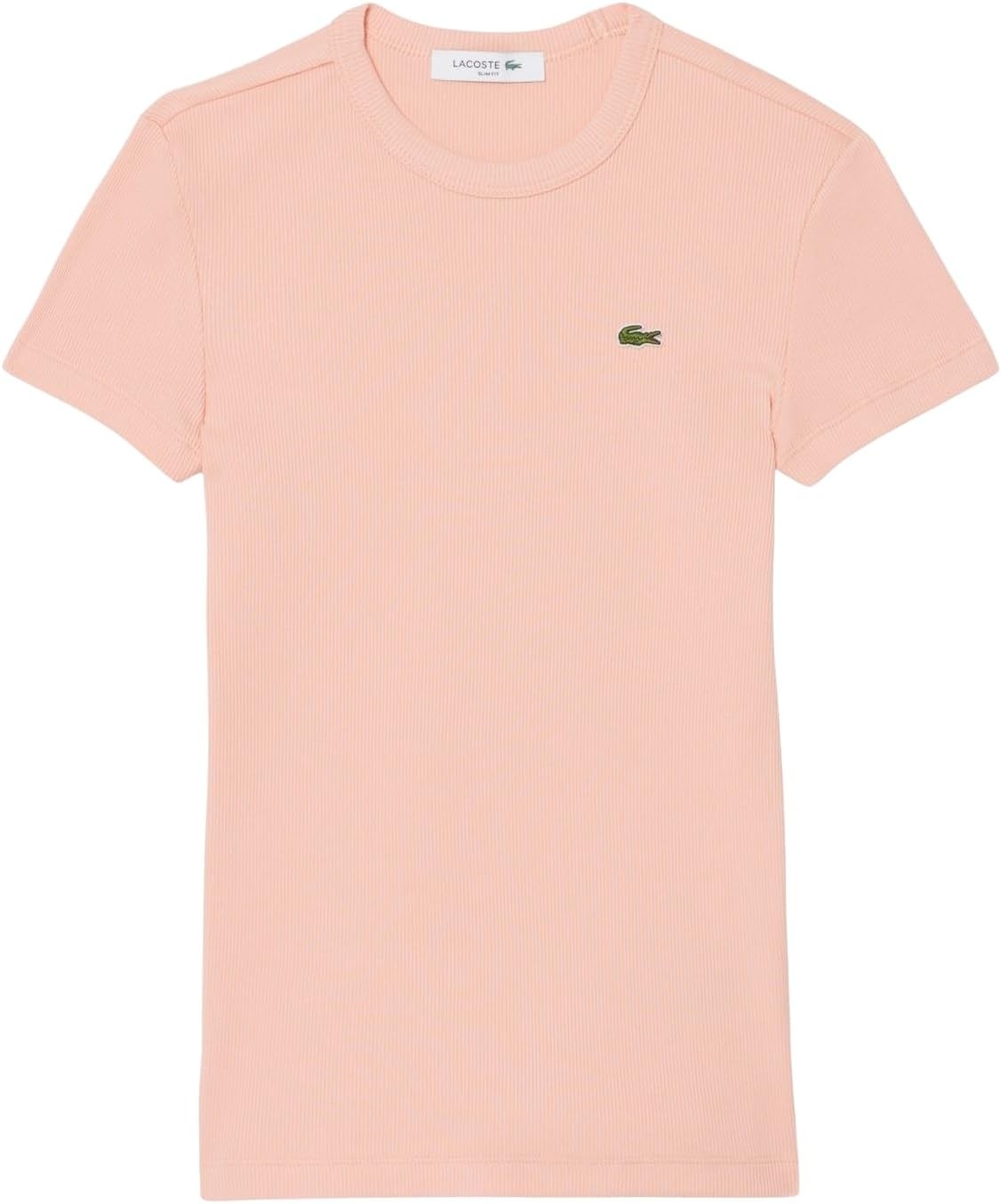 image:imageLacoste Womens Slim Fit Ribbed Cotton TshirtMiami