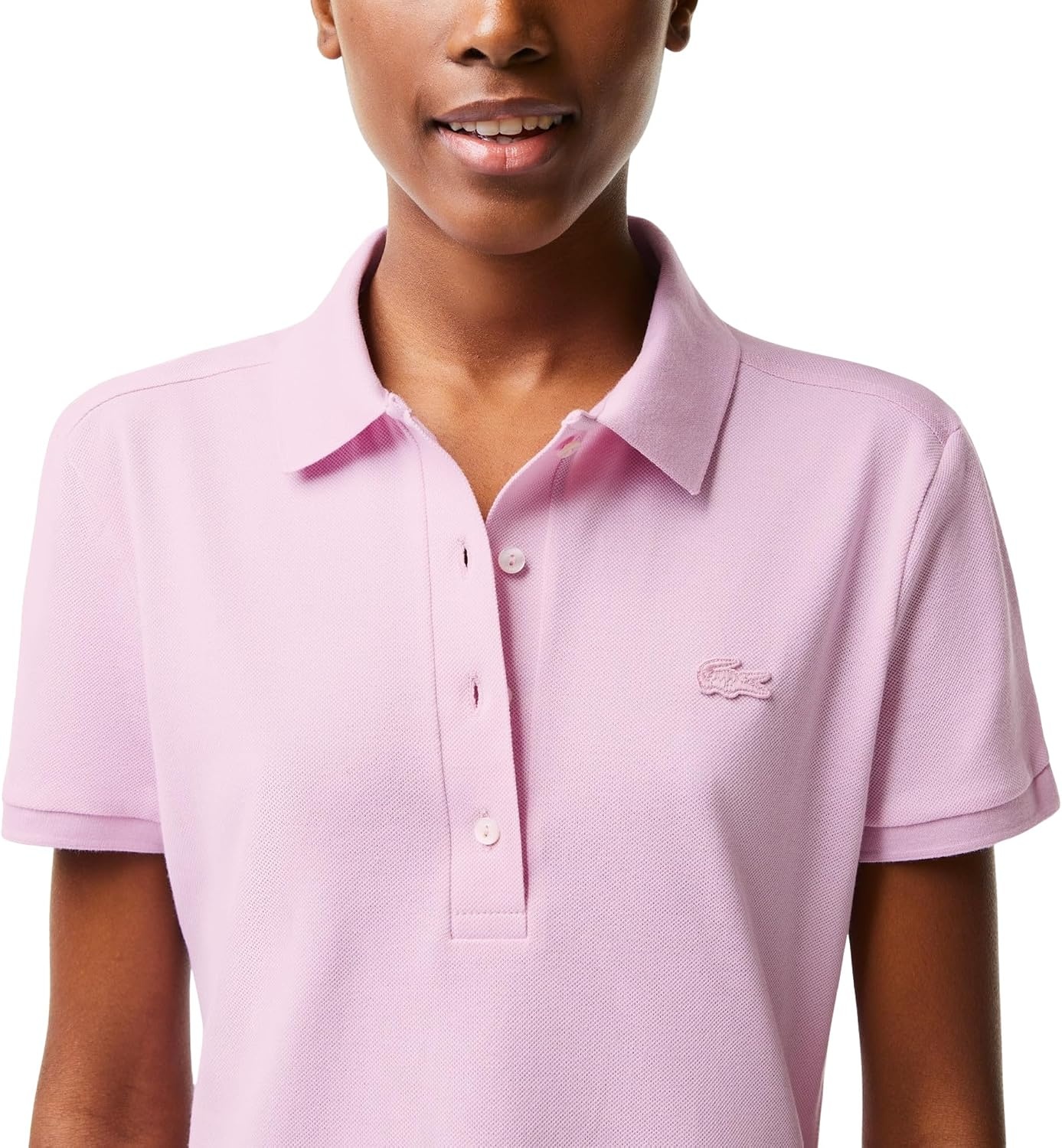 image:imageLacoste Womens Slim Fit Stretch Mini Piqu Polo DressAlbizia