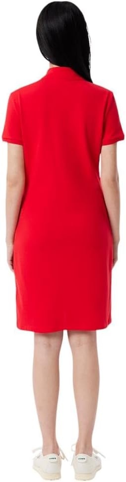 image:imageLacoste Womens Slim Fit Stretch Petit Piqu Polo DressGrenadine