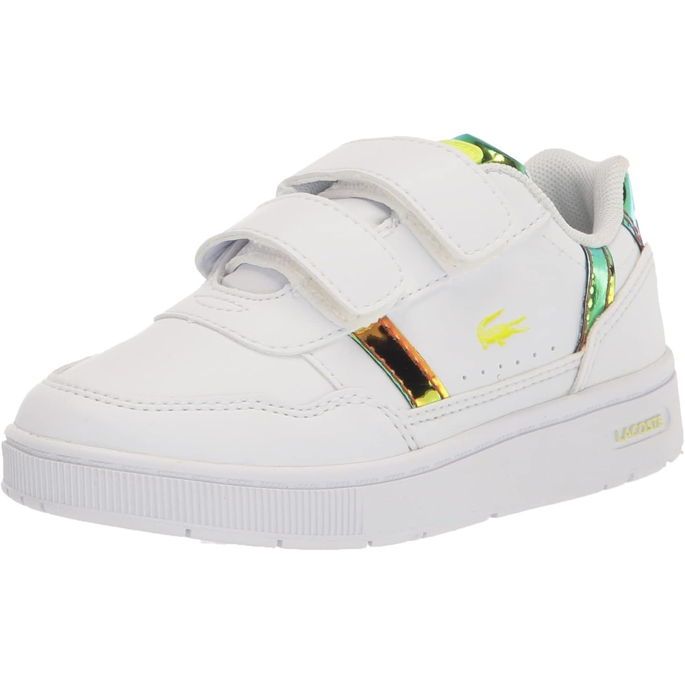image:imageLacoste Childrens TClip SneakersAsparagusWhite