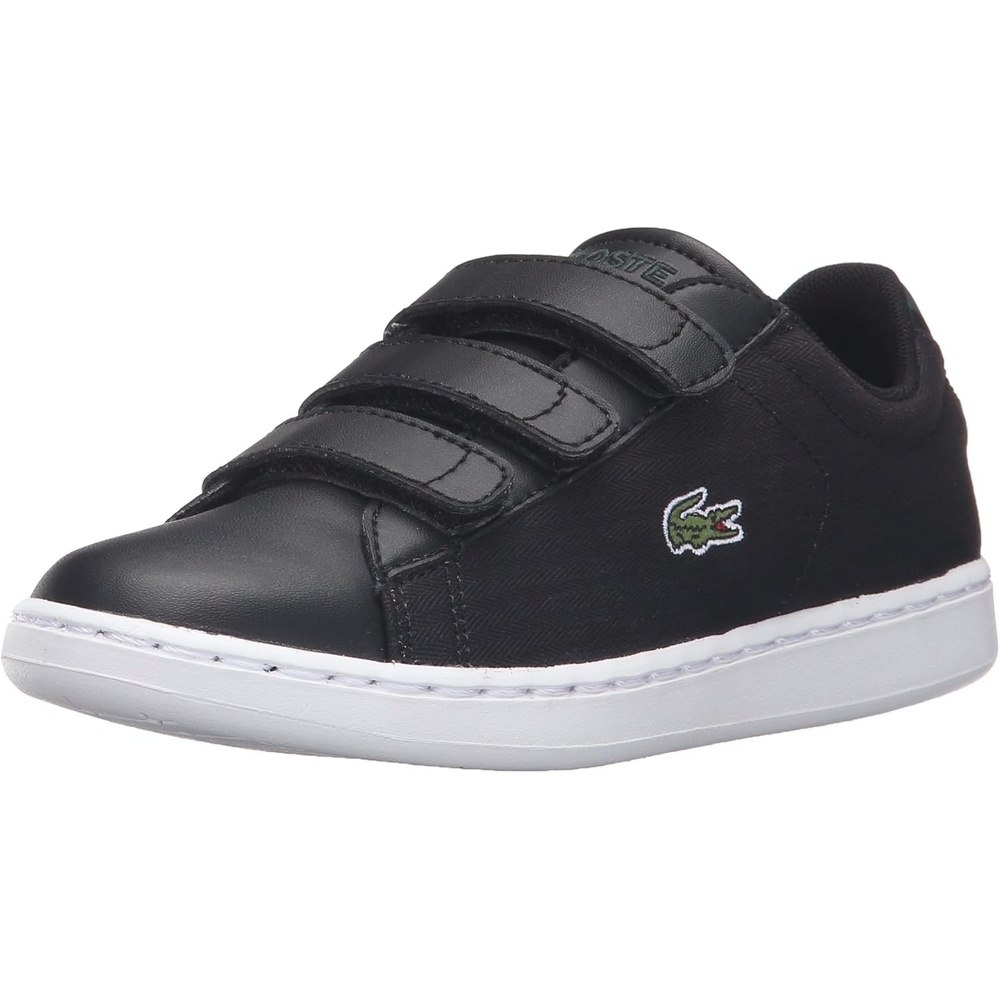 image:imageLacoste Infants Carnaby Evo SneakerBlackWhite Strap