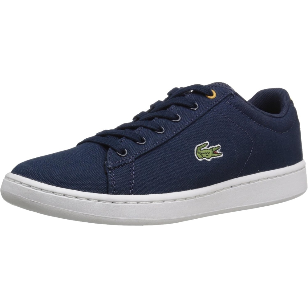 image:imageLacoste Infants Carnaby Evo SneakerNavyWhiteYellow Strap