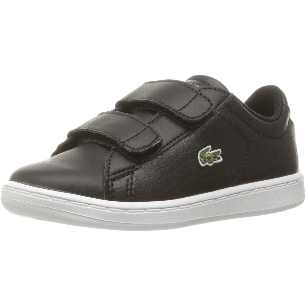 image:imageLacoste Infants Carnaby Evo SneakerWhiteBlackRed Currant 30