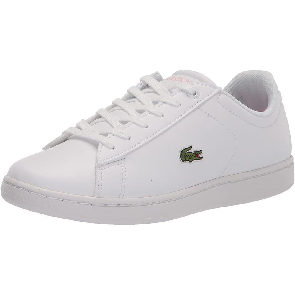 image:imageLacoste Infants Carnaby Evo SneakerWhtLt Pnk