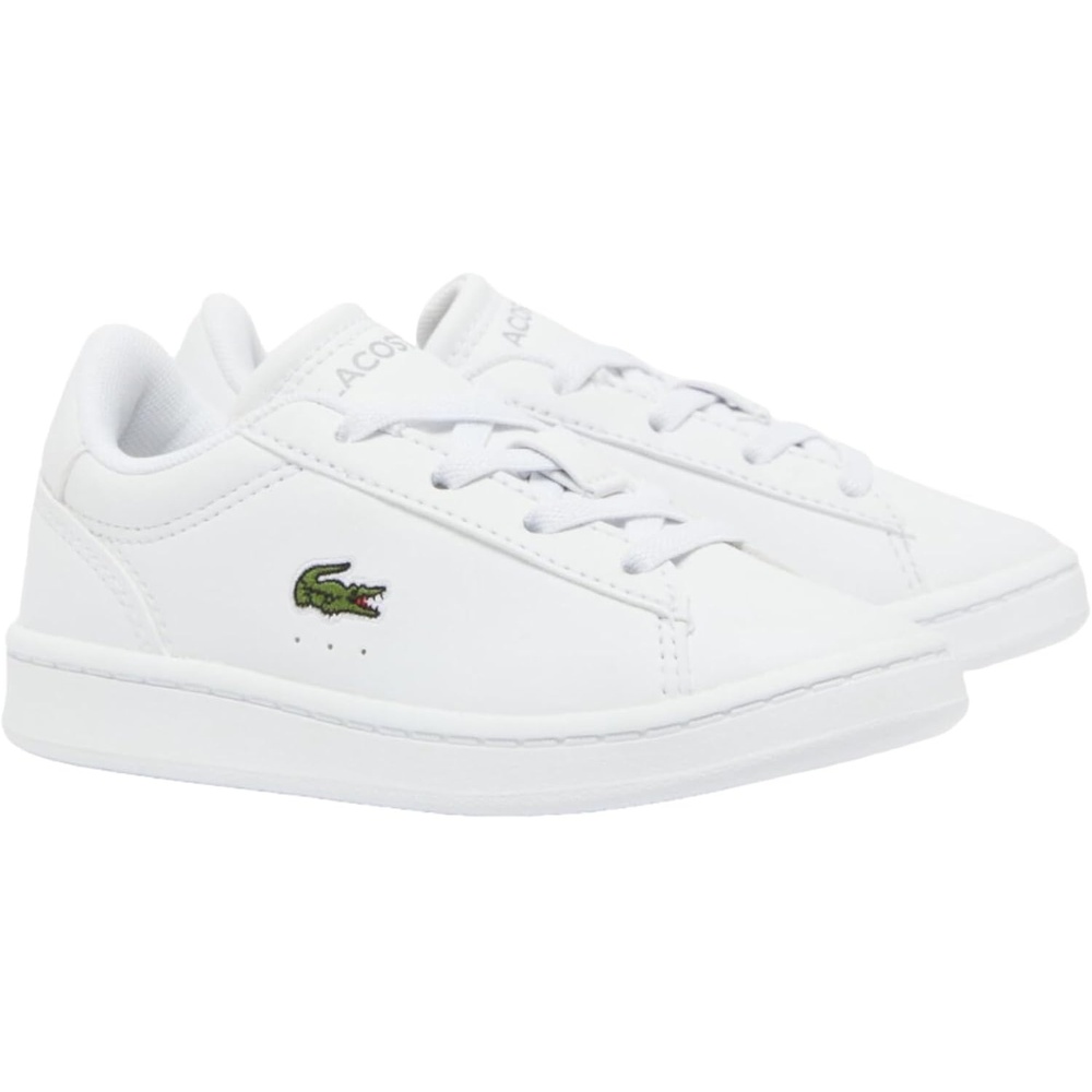 image:imageLacoste Infants Carnaby Set SneakersWhiteGlossLogMarzipanJava Blue