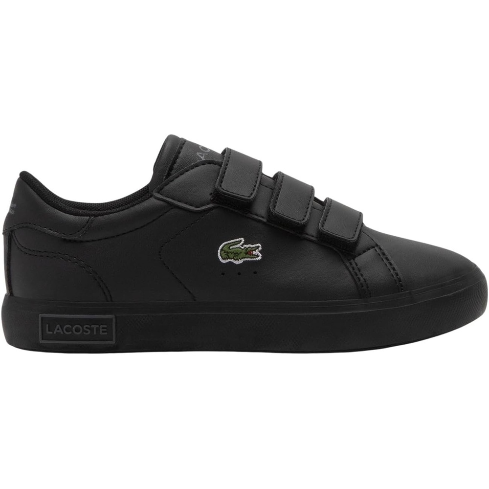 image:imageLacoste Juniors Powercourt SneakersBlackBlack